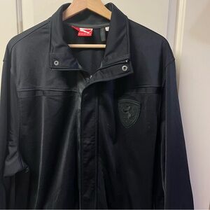 Ferrari Men's Black Performance Jacket